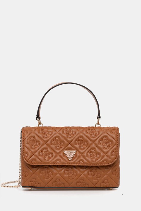 Guess torebka ADELASIA kolor brązowy HWQL96 58210