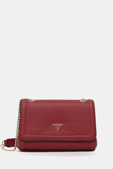 Guess torebka NOELLE kolor czerwony HWZG96 72210