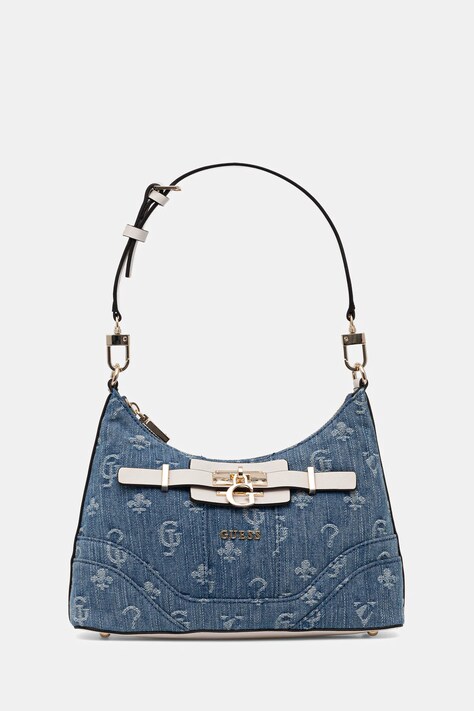 Guess torebka GREYSON kolor niebieski HWDG92 06180