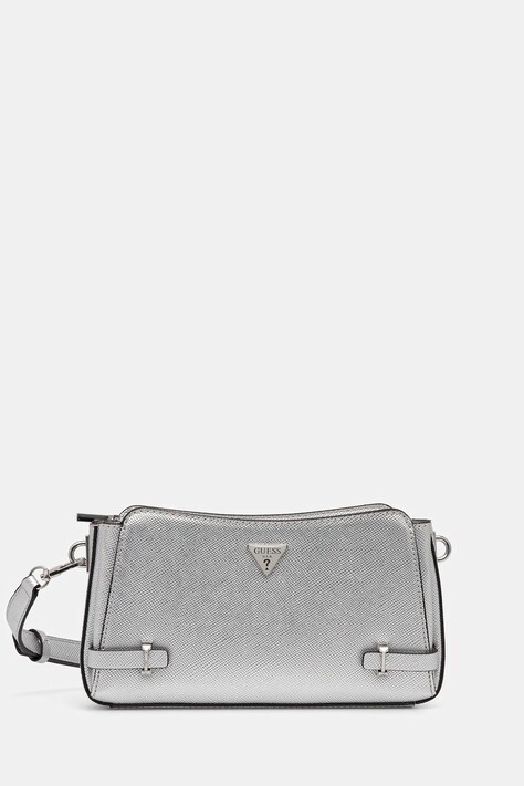 Guess poșetă ROSALBA culoarea argintiu, HWMY96 57120
