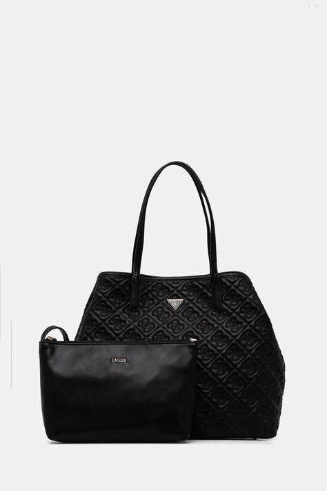Guess poșetă ADELASIA culoarea negru, HWQL96 58240