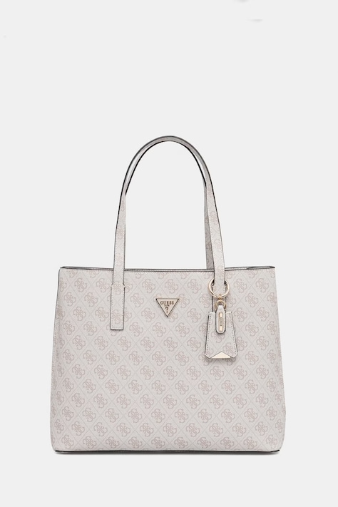 Guess shopper Γυναικεία MERIDIAN λευκή HWSG69 74230