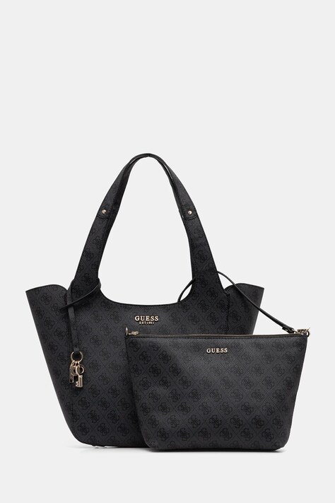 Τσάντα Guess CALISTA χρώμα: γκρι, HWSG73 34220