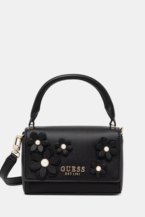 Guess poșetă ZARIA culoarea negru, HWBG73 30780