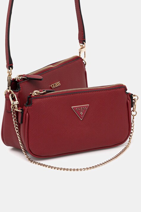 Guess torebka NOELLE kolor czerwony HWZG96 72710