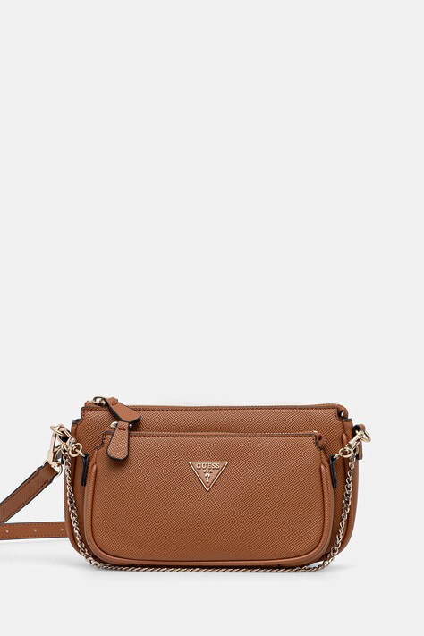 Guess poșetă NOELLE culoarea maro, HWZG96 72710
