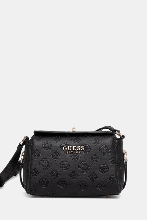 Guess geantă PHOEBE culoarea negru, HWPD96 65730