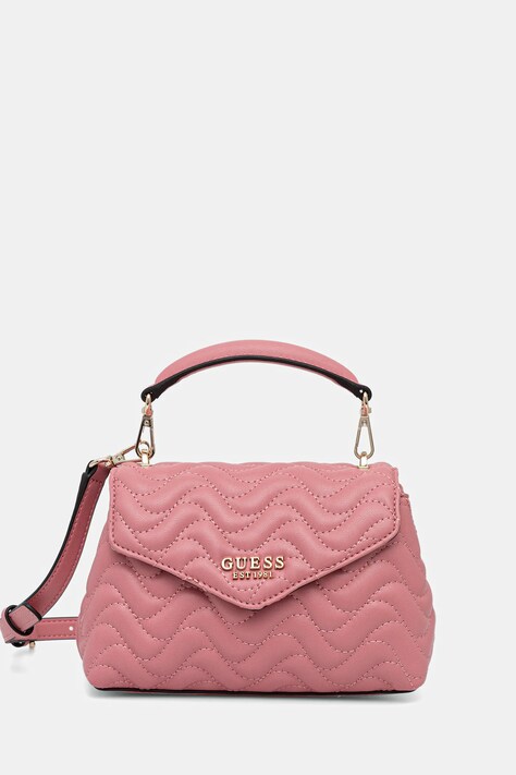 Guess torebka MELISANDRA kolor różowy HWQG96 53780