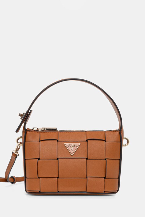 Guess poșetă MAYLEE culoarea maro, HWWG96 61720