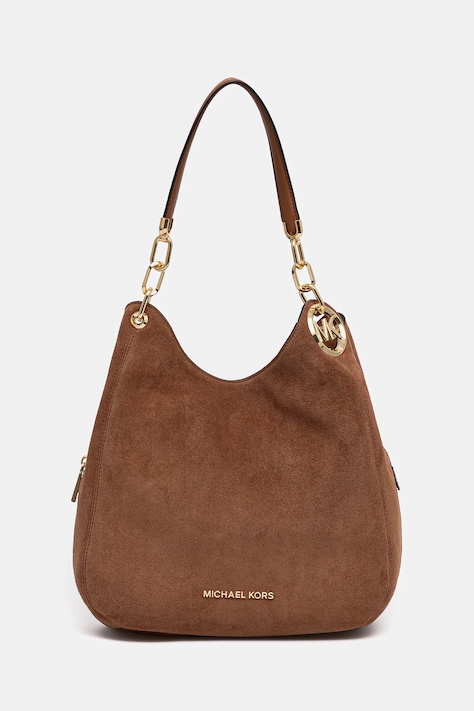 Замшева сумочка MICHAEL Michael Kors LILLIE колір коричневий 30F3G0LE3S