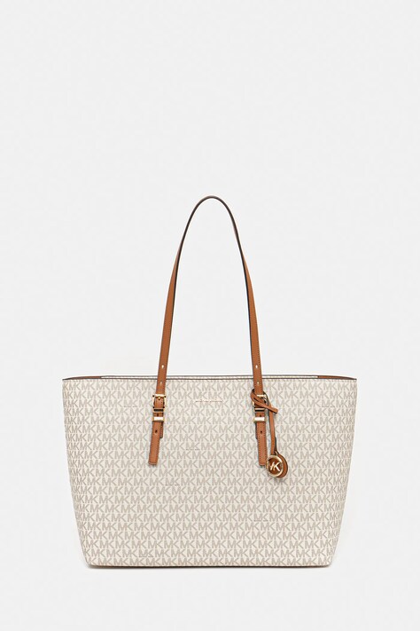MICHAEL Michael Kors geantă QUINN culoarea bej, 30T5GQNT9B