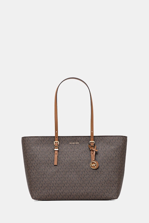 Kabelka MICHAEL Michael Kors QUINN hnědá barva, 30T5GQNT9B