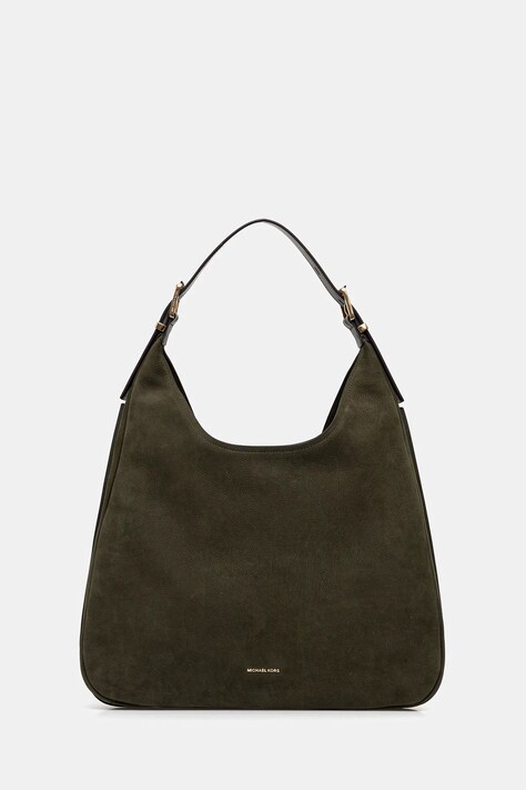 Кожена чанта MICHAEL Michael Kors NOLITA в кафяво 30F4GY5H3T