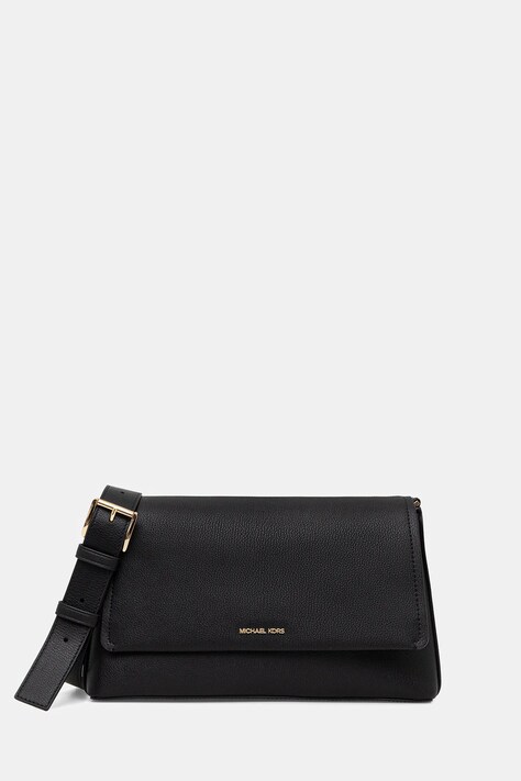 MICHAEL Michael Kors torebka skórzana NESSA kolor czarny 30T5G8ZM3L