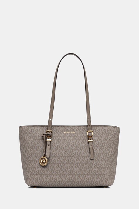 MICHAEL Michael Kors geantă QUINN culoarea bej, 30T5GQNT2V