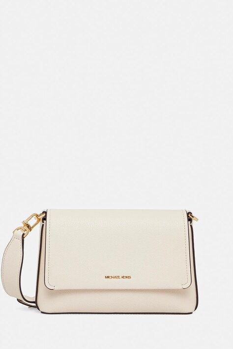 MICHAEL Michael Kors geantă de piele NESSA culoarea bej, 30T5G8ZM1L