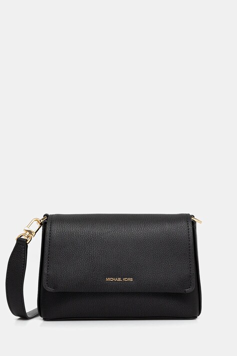 MICHAEL Michael Kors torebka skórzana NESSA kolor czarny 30T5G8ZM1L