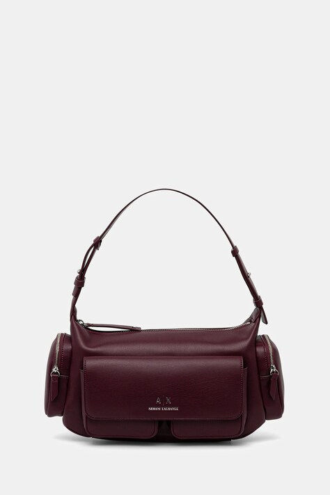 Armani Exchange torebka kolor bordowy XW000404 AF12589