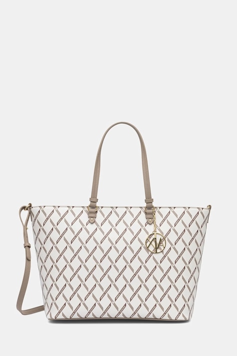 Armani Exchange сумка-шоппер для женщин из искусственной кожи бежевая XW000926 AF17155