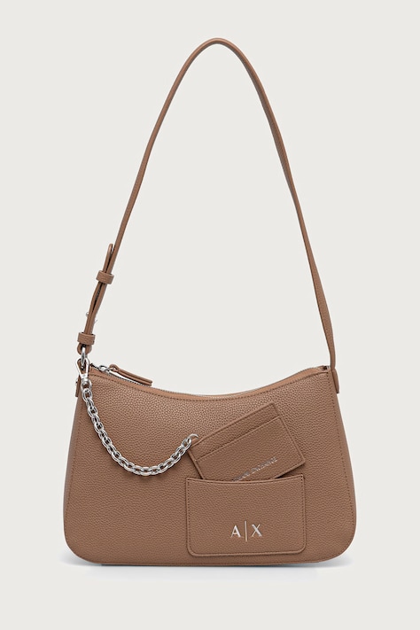 Armani Exchange hobo táska női műbőr bézs XW001213 AF15625