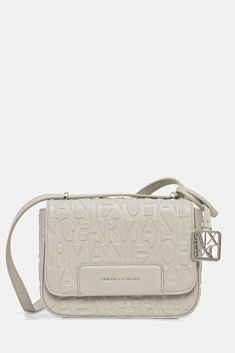 Armani Exchange crossbody torba za žene bež XW001577 AF15774