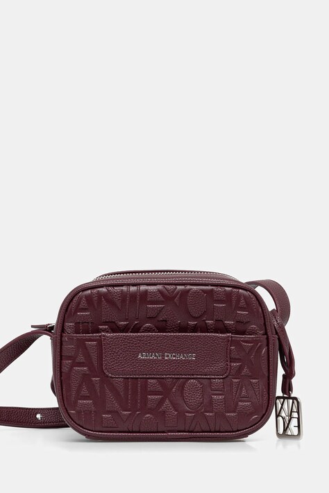Armani Exchange torebka kolor bordowy XW001578 AF15774