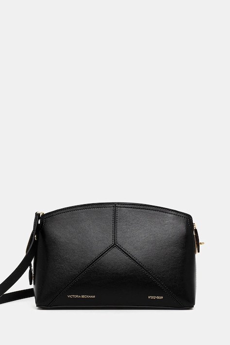 Кожена чанта Victoria Beckham в черно B225AAC006557A