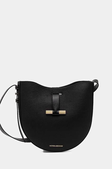 Victoria Beckham poșetă de piele culoarea negru, B325AAC006645A