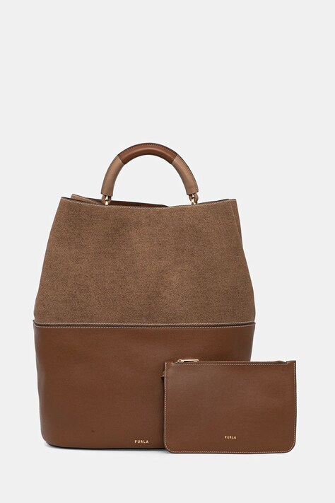 Furla torebka kolor brązowy WB01786.BX3924.4085S