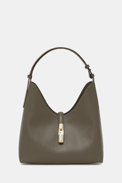 Furla borsa a mano in pelle colore verde WB01499.BX3104.2810S