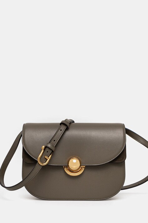 Furla poșetă de piele culoarea verde, WB01355.BX0428.2810S