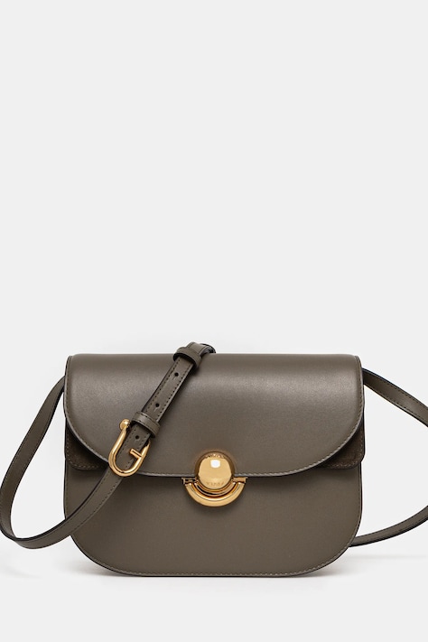 Furla poșetă de piele culoarea verde, WB01355.BX0428.2810S