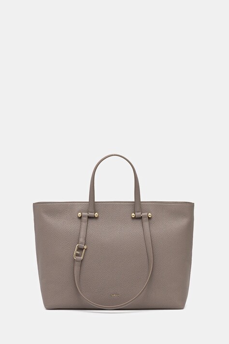 Furla torebka skórzana kolor brązowy WB01453.HSF000.2572S