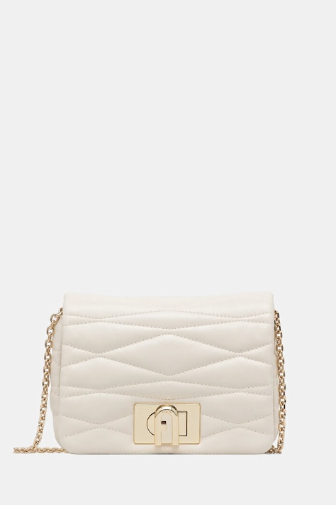 Kožená kabelka Furla béžová farba, WE00735.BX3221.PNN00