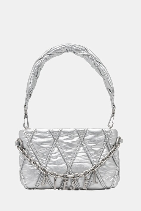 Сумочка Diesel CHARM-D CHARM-D POUCH цвет серебрянный X10286.P8240