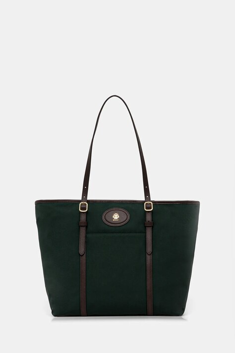 Bally torebka kolor zielony WAE075