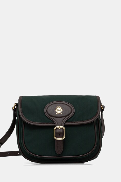 Bally torebka kolor zielony WAC045