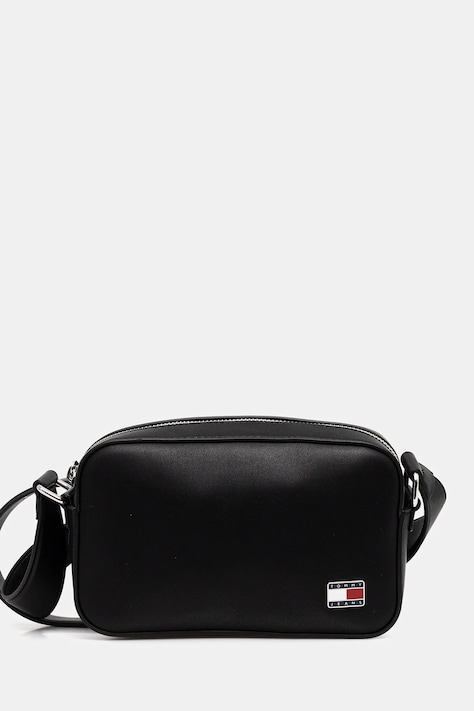 Kabelka Tommy Jeans čierna farba, AW0AW17872
