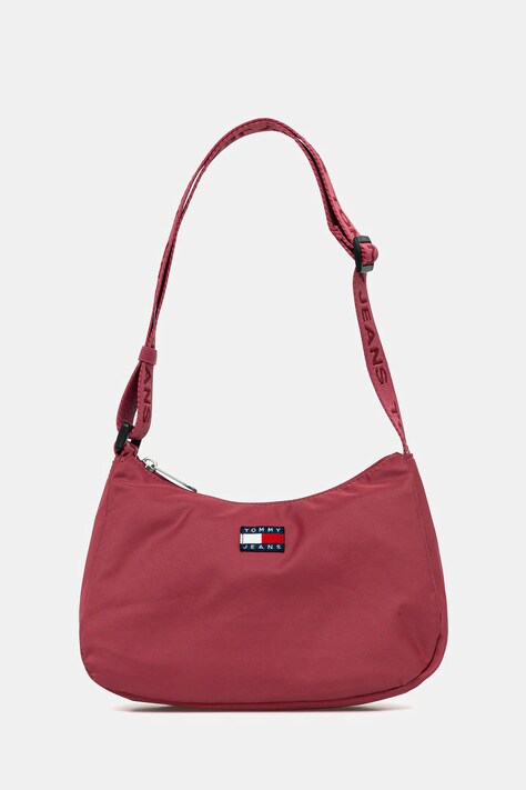 Tommy Jeans torebka kolor różowy AW0AW17888
