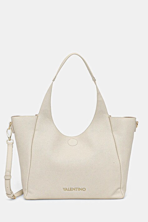 Valentino Bags torebka kolor beżowy VBS9A801