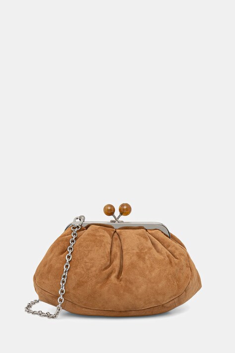Weekend Max Mara pochette di pelle VALOIS colore marrone 2525516164600