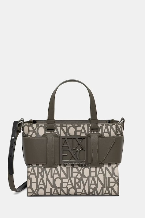 Kabelka Armani Exchange béžová farba, 942690 3F742