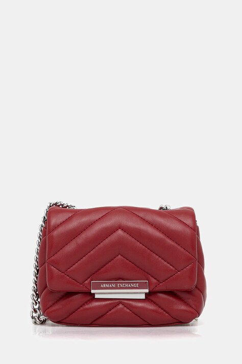 Armani Exchange torebka kolor czerwony 948587 4R742