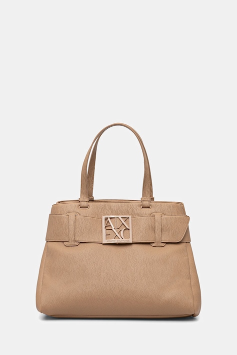 Armani Exchange torebka kolor beżowy XW000284 AF11902