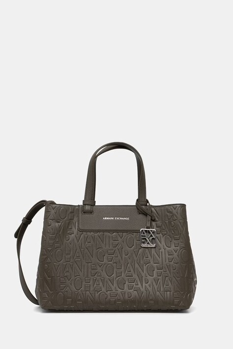 Armani Exchange torebka kolor zielony XW001222 AF15774