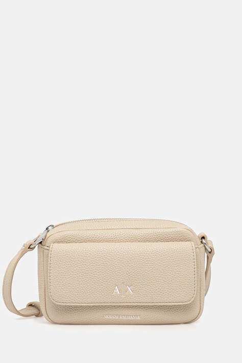 Armani Exchange poșetă culoarea bej, XW001547 AF17019