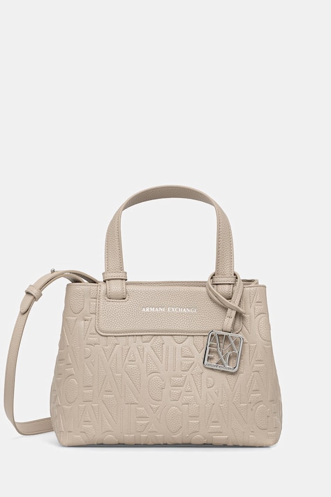 Armani Exchange сумка-тоут жіноча зі штучної шкіри бежева XW001576 AF15774
