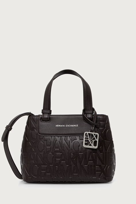 Armani Exchange tote torba za žene od imitacije kože smeđa XW001576 AF15774