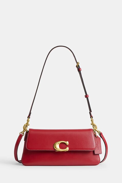 Coach torebka crossbody damska skórzana Jet czerwona CAM16