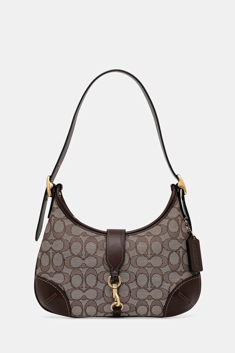 Coach torebka Hamptons Hobo Bag kolor brązowy CBF16